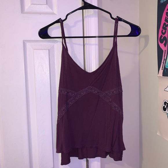 SOLD Soft Maroon Tank - Picture 3 of 3